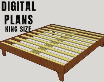 King Bed Frame Plans