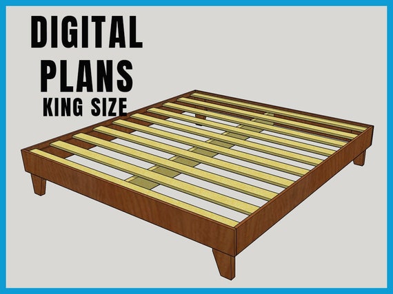 Etsy bed frame outlet