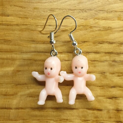 Cute Baby Doll Earrings Etsy UK