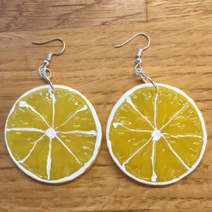 Lemon Slice earrings