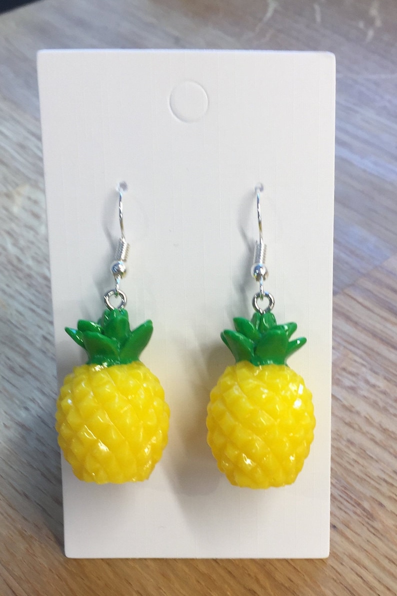 Pineapple earrings