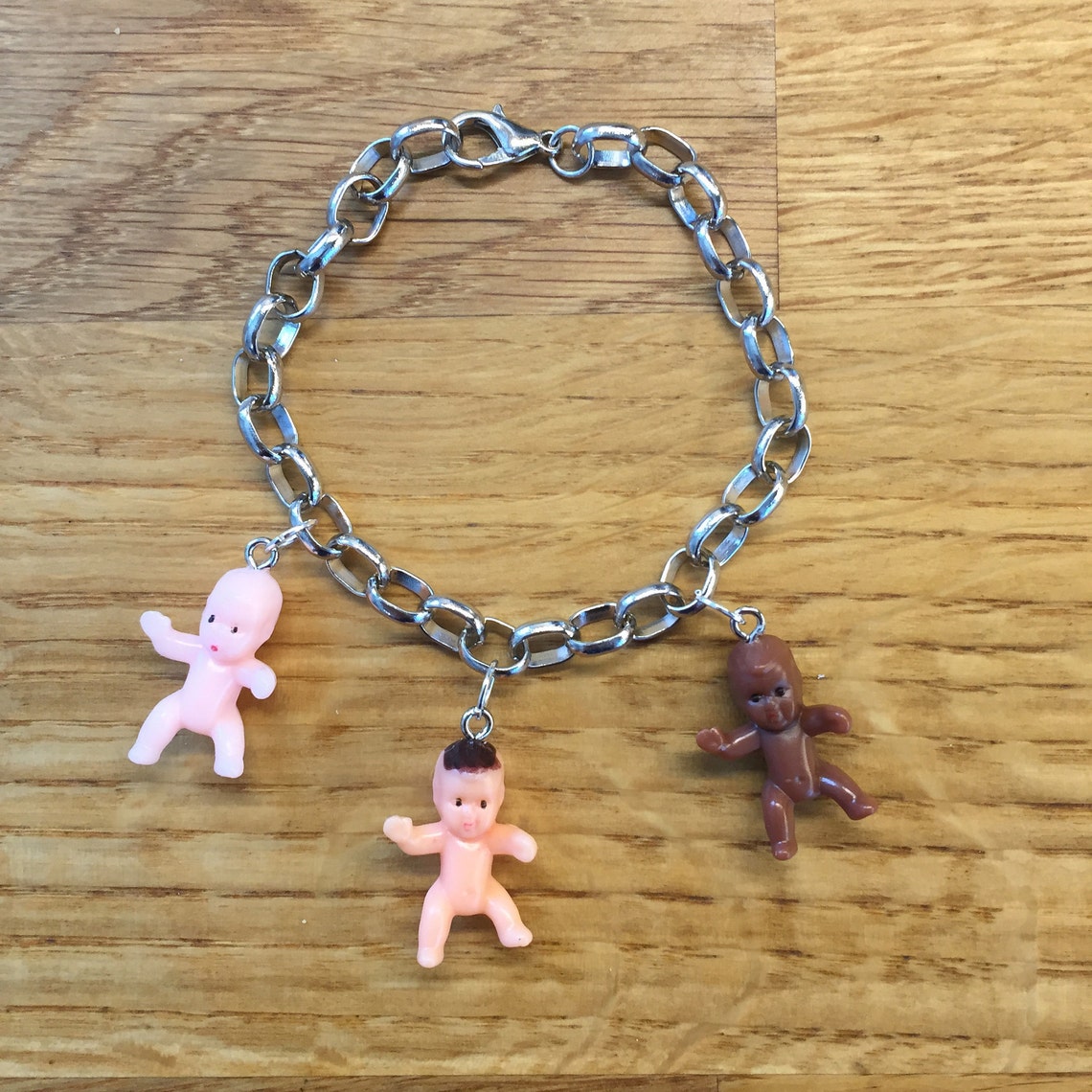 Cute baby charm bracelet Etsy
