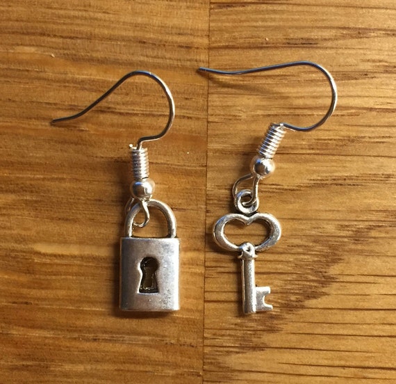 COACH® | Signature Padlock And Key Mismatch Earrings