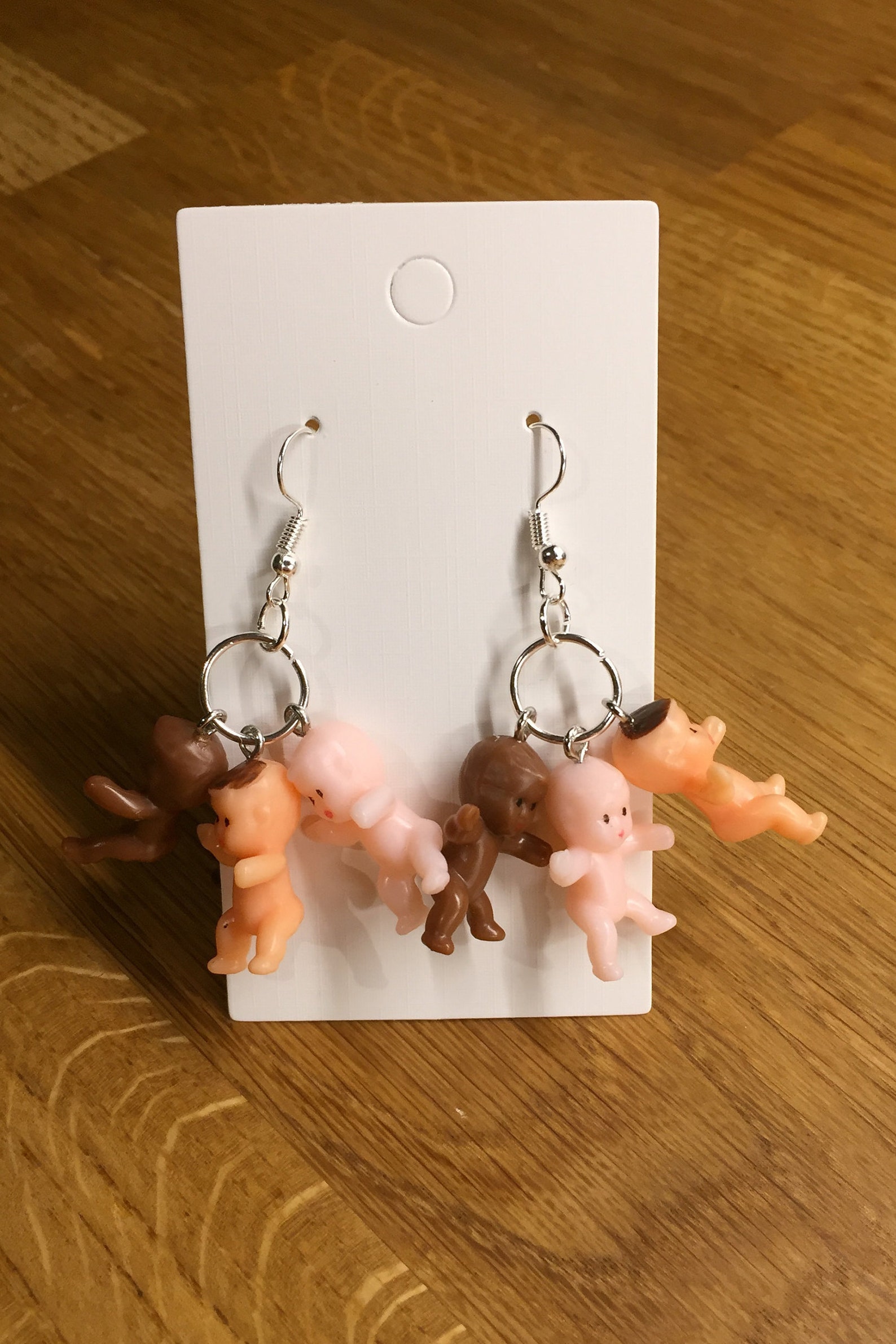 Multicultural Cute Baby Doll Earrings Etsy