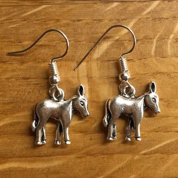 donkey earrings