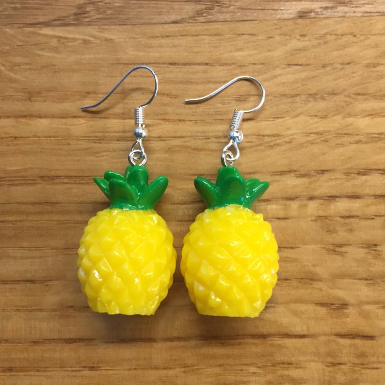 Pineapple earrings