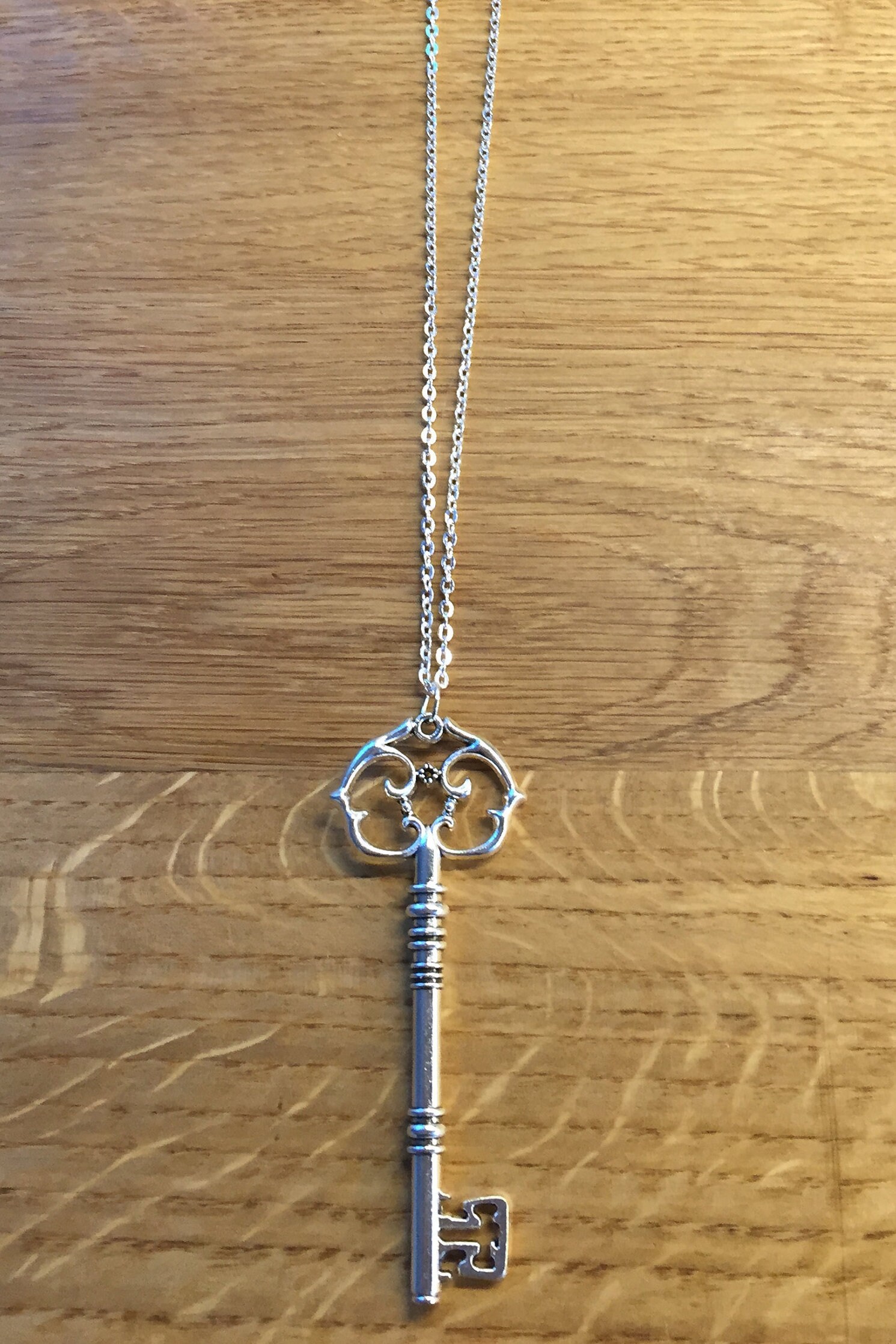 Necklace with 2024 key pendant