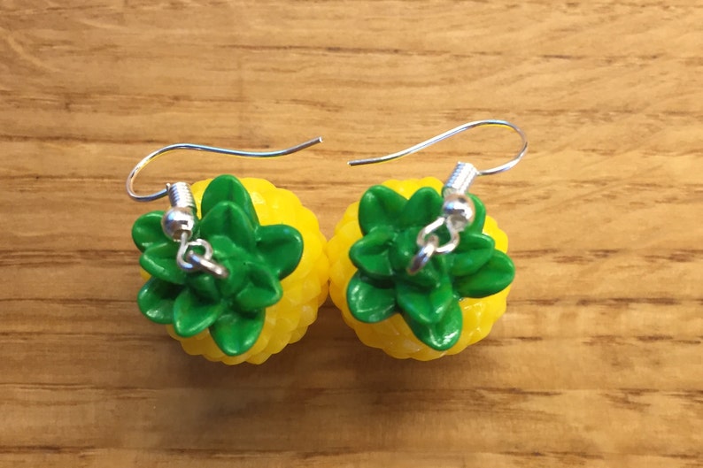 Pineapple earrings