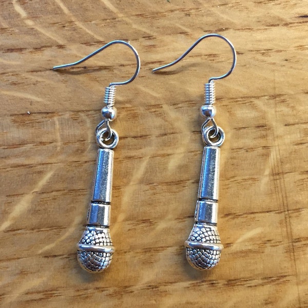 Microphone Earrings Etsy