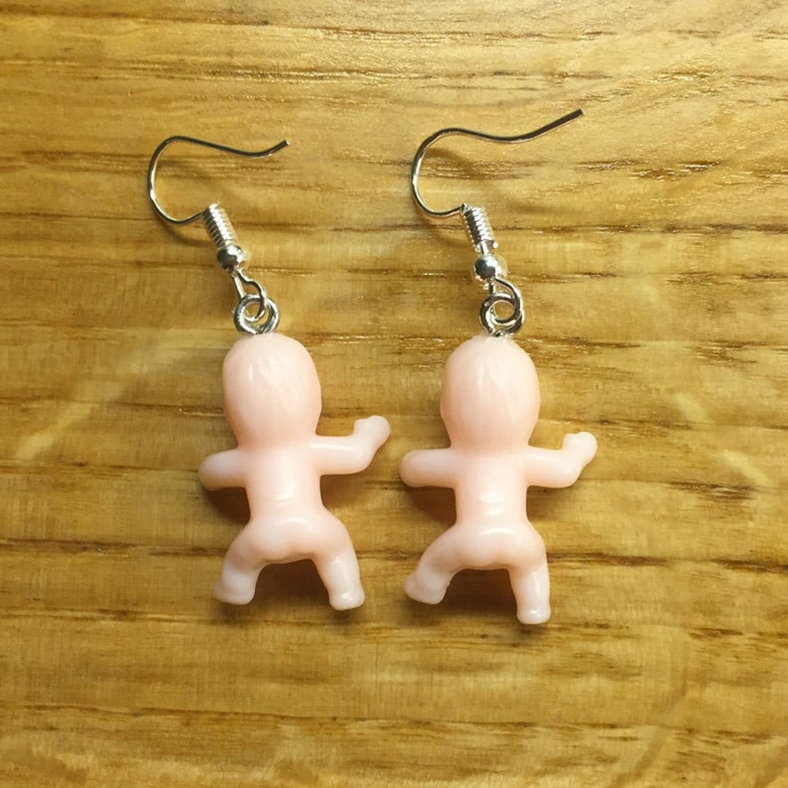 Cute baby doll earrings and necklace set Etsy