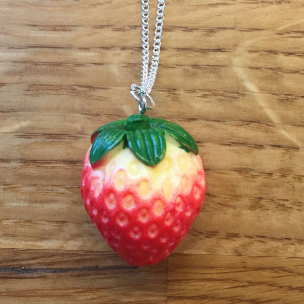 Strawberry necklace