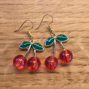 Gorgeous Cherry earrings