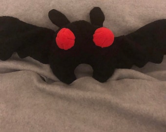 Moth Man plushie, Mothman Stuffed Animal, Cryptid Plush,  Couples See Man-Sized Bird plushie, Creature plushie, halloween decor,