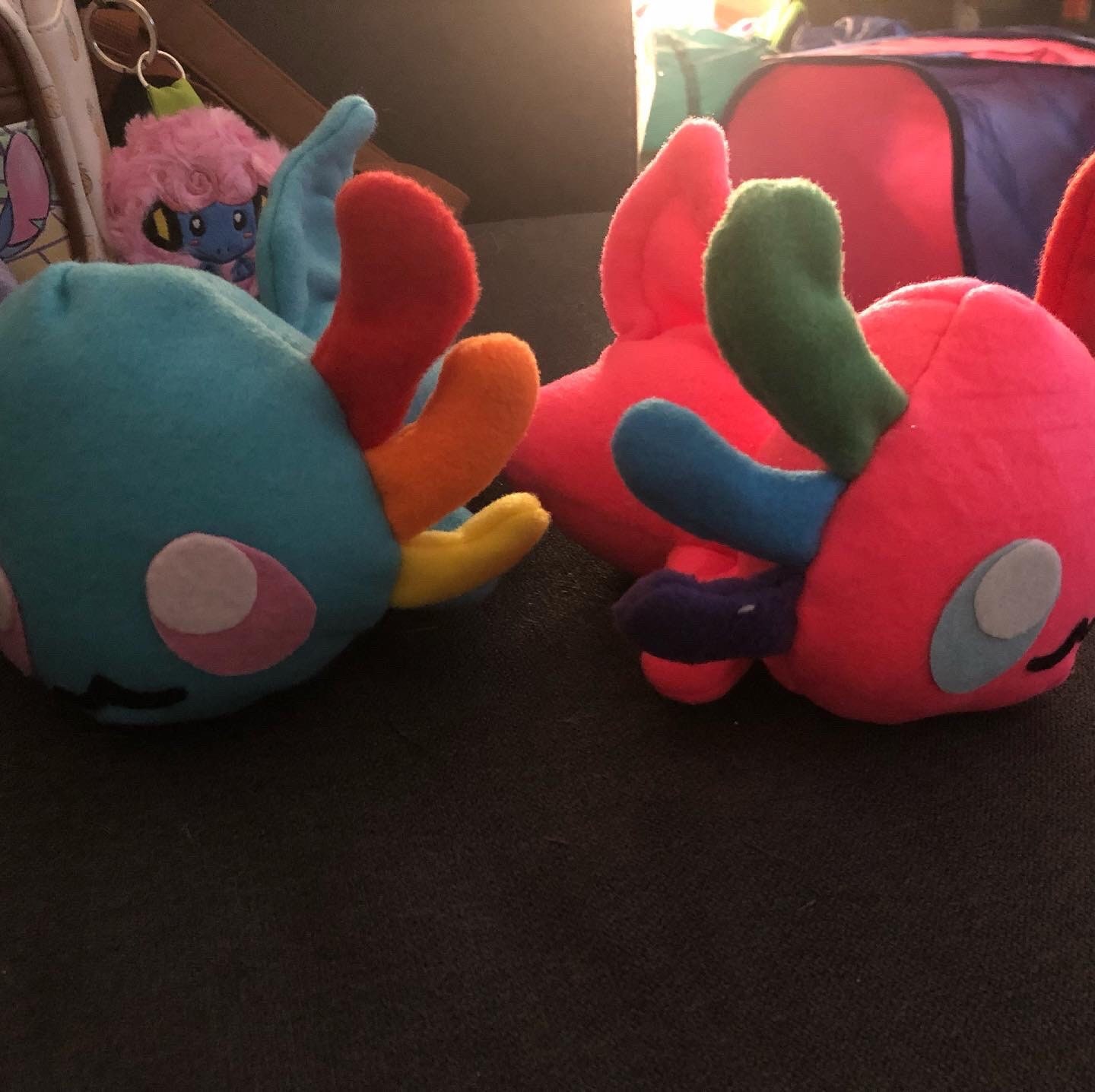 Pride axolotls axolotls rainbow gills axolotl plush axolotl | Etsy