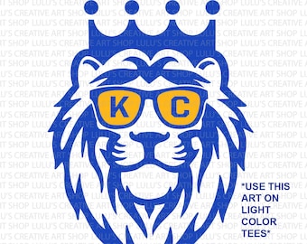 Slugger SVG - León SVG - Crown Town - Béisbol de KC - Kansas City - Campeones del Mundo - Boys in Blue