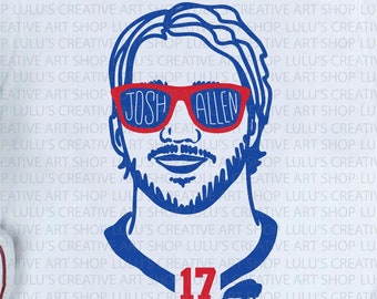 Josh Allen SVG-PNG-Buffalo football svg-png-bills mafia svg-png-allen snow catch png