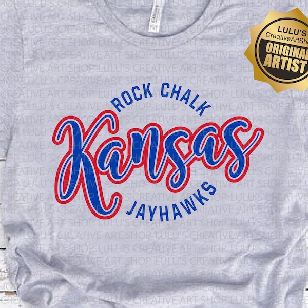 Rock Chalk Jayhawk Etsy