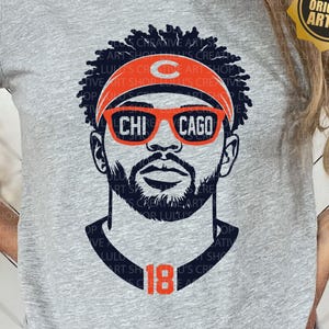 Caleb Williams SVG-PNG-chicago football svg-chicago playoffs png-good better best png-chicago teddy bear png