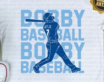 Bobby Baseball svg-png-Witt Jr svg-png-Kc baseball svg-royal fever svg-always royal svg-kansas city baseball svg