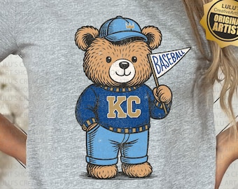 KC Bear Baseball PNG-kansas city oso png-kansas city royal png-chicos en azul-kc slugger png-en el K png-witt jr png-noah cameron png-salvy