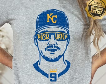 KC Pasquantino svg-png-Béisbol de KC svg-png-chicos de azul-fiebre real-por siempre real svg