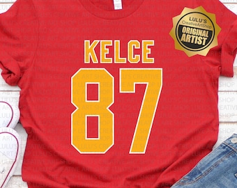Kelce 87 svg-png-kc football svg-red kingdom svg-travis kelce svg
