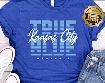 KC True Blue svg-png-Béisbol de KC svg-png-Ciudad de la Corona svg-png-Bobby Witt svg-Béisbol de Kansas City-Campeones de KC svg-Por siempre Roya-Chicos de azul
