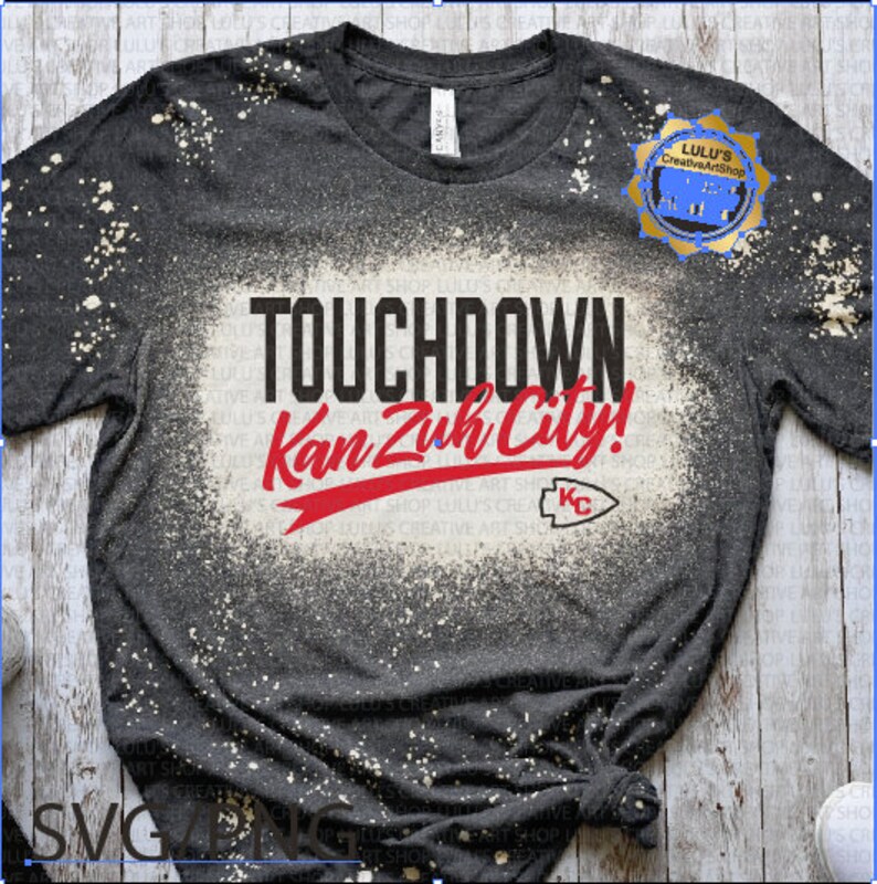 Kc Touchdown Rectangle Sign KC Touchdown Svg-mahomes Svg-mahomes Png-kan Zuh City Svg-touchdown ...