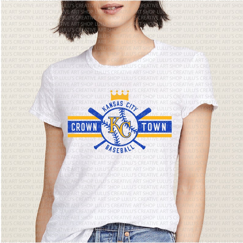 Royals SVG-KC Baseball-Crown Town-Kansas City-PNG-Sublimation-Cut Files-Boys in Blue-World Series-World Champs-Royals shirt image 3
