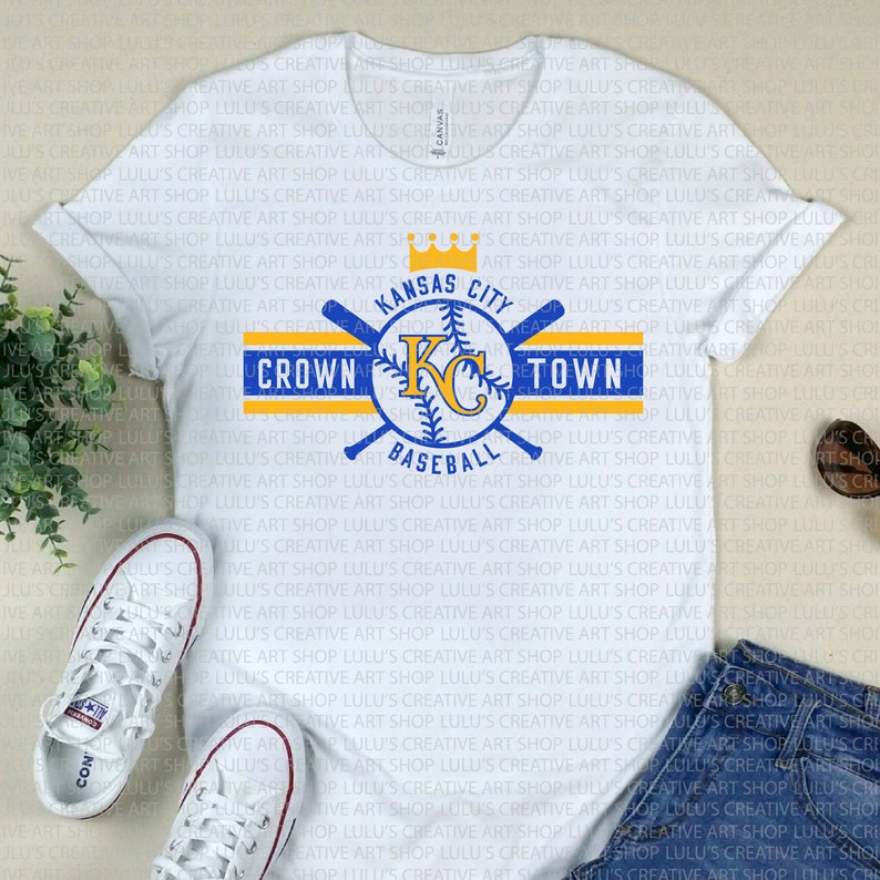 Royals SVG-KC Baseball-Crown Town-Kansas City-PNG-Sublimation-Cut Files-Boys in Blue-World Series-World Champs-Royals shirt image 2