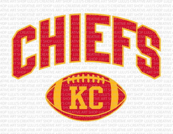 Kansas City Chiefs Football SVG in 2023  Kansas city chiefs football,  Chiefs football, Kansas city