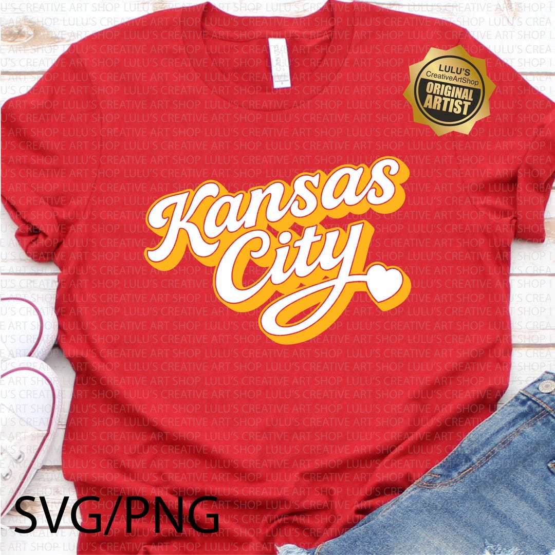KC Script Heart Svg-png-kc Retro Script Svg-kc Football Svg-kansas City ...