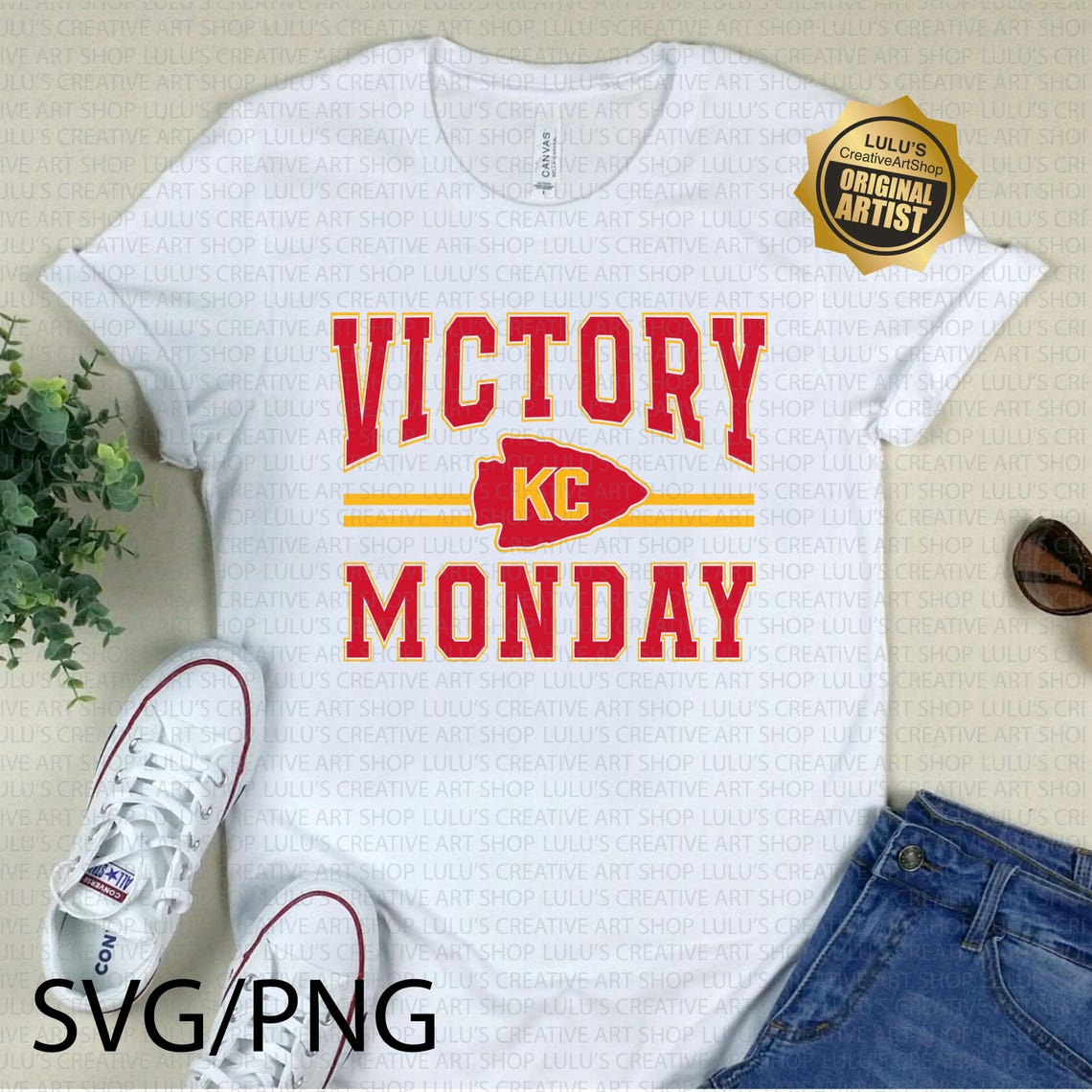 KC Victory Monday Svg-png-kc Football Svg-png-mahomes Svg-kelce Svg-red ...