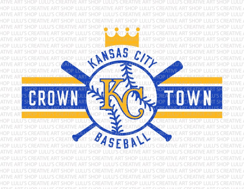 Royals SVG-KC Baseball-Crown Town-Kansas City-PNG-Sublimation-Cut Files-Boys in Blue-World Series-World Champs-Royals shirt image 1