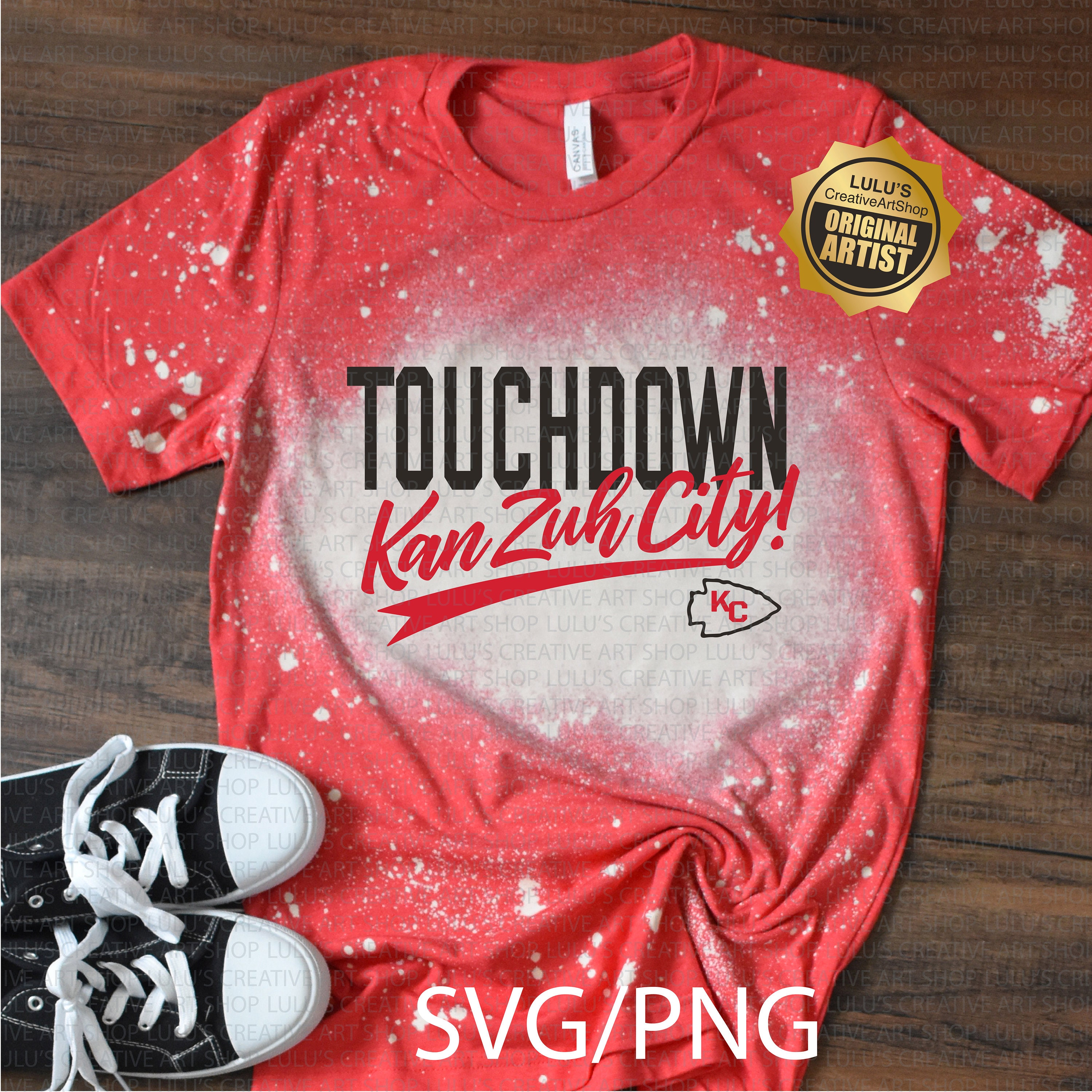 Kc Touchdown Rectangle Sign KC Touchdown Svg-mahomes Svg-mahomes Png-kan Zuh City Svg-touchdown ...