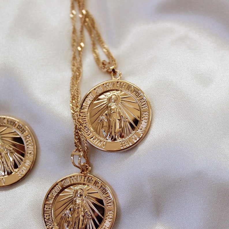 Religious Necklace / Religious Jewellery Christian Pendant Etsy