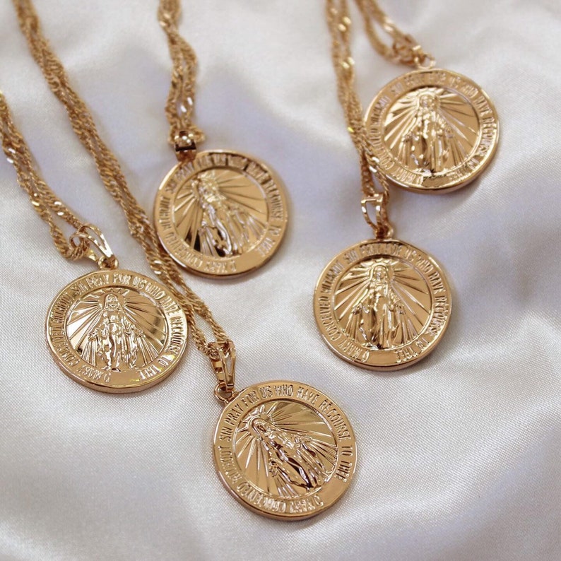 Religious Necklace / Religious Jewellery Christian Pendant Etsy