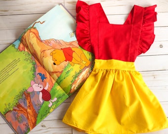 winnie the pooh smocked dress