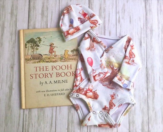 cream newborn outfit