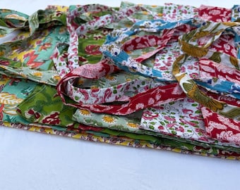 Hand Block Print Cotton Tote Bag: Reusable Market Bag