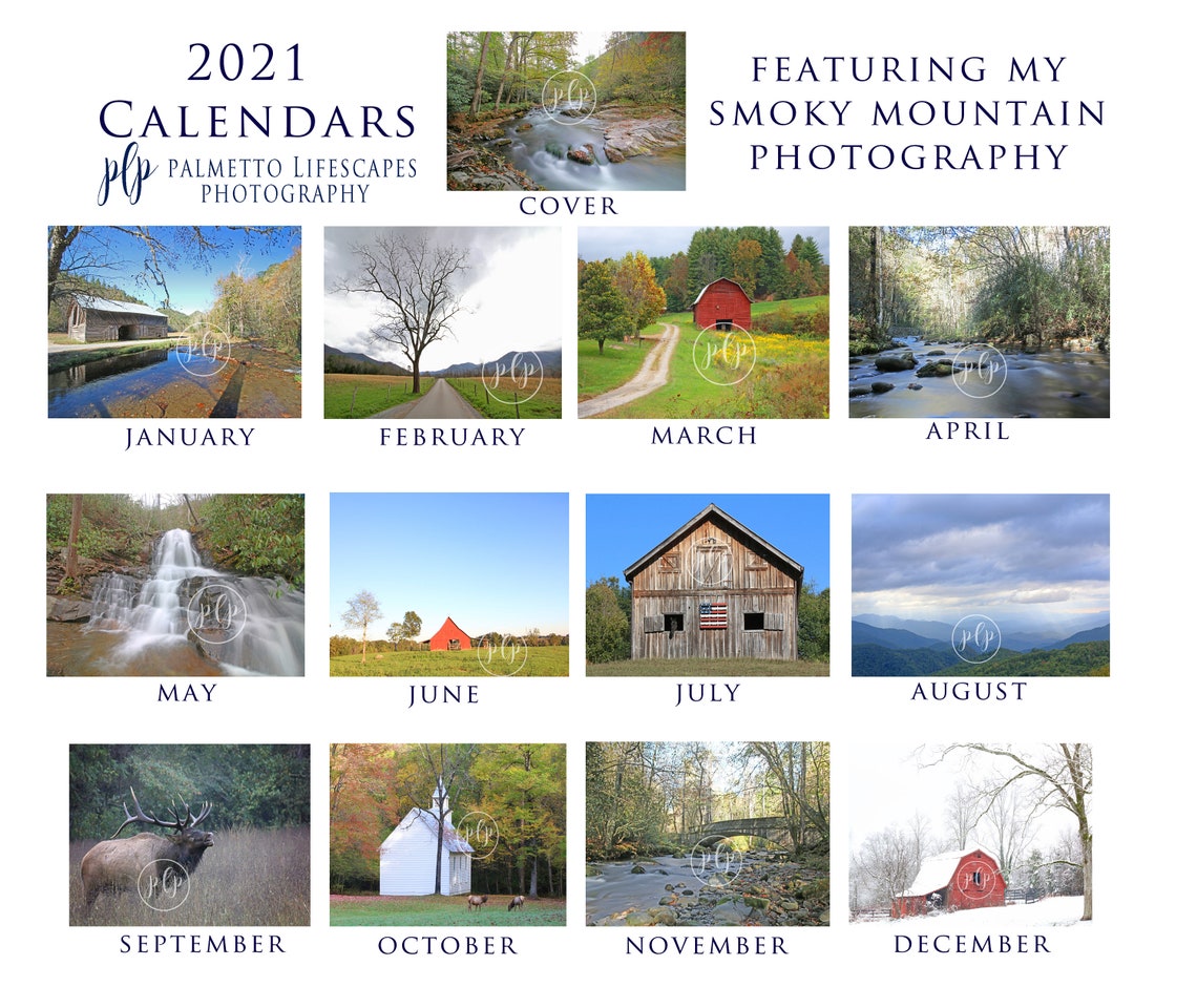 2021 Smoky Mountain Calendar 2021 Calendar Wall Calendar | Etsy 2021 Smoky Mountain Calendar 2021 Calendar Wall Calendar | Etsy