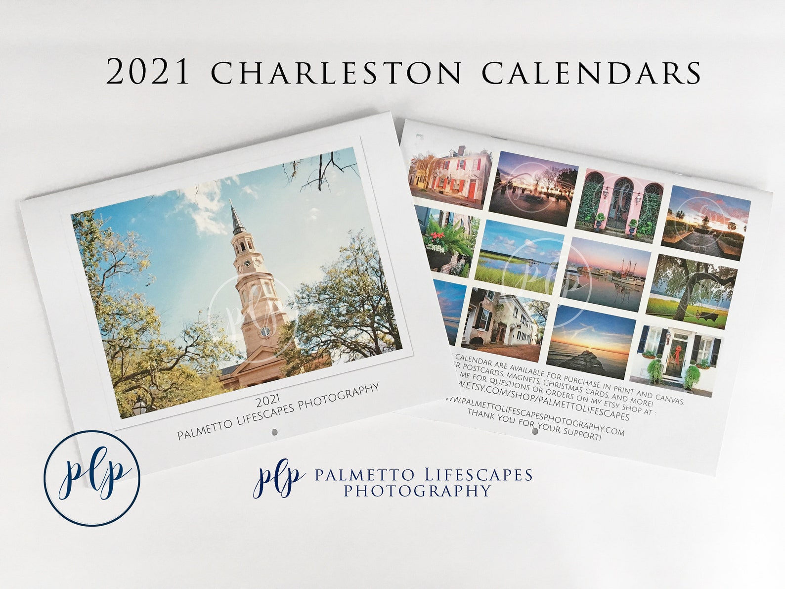 2021 Charleston Calendar Charleston Calendar South Carolina Etsy