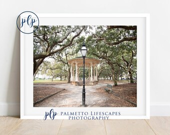 White Point Gardens | Gazebo, Charleston Gazebo, Charleston Waterfront, White Point Garden