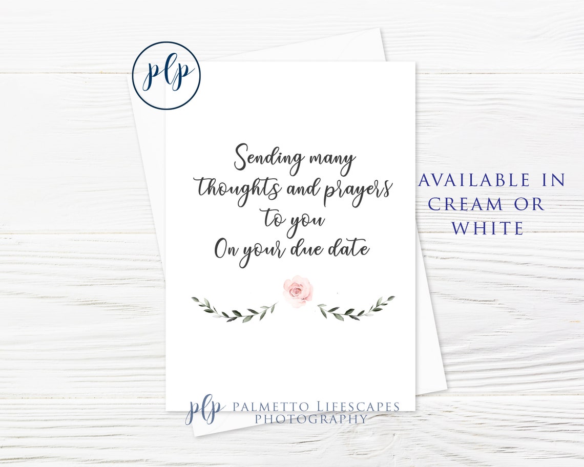 Miscarriage Card Miscarriage card Pregnancy Loss Sympathy Etsy