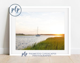 Charleston Sunset | Folly River, Folly Beach, James Island, Charleston, Bowens Island, Bowens Island Sunset