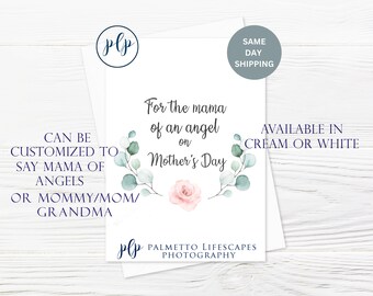 Miscarriage Mother’s Day Card -Miscarriage card, Miscarriage Support, Pregnancy loss, Angel Mama, Stillbirth support, Mother's Day