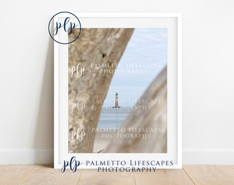 Charleston Fine Art Print | Morris Island Lighthouse, Lighthouse Picture, Lighthouse Art, Charleston Lighthouse