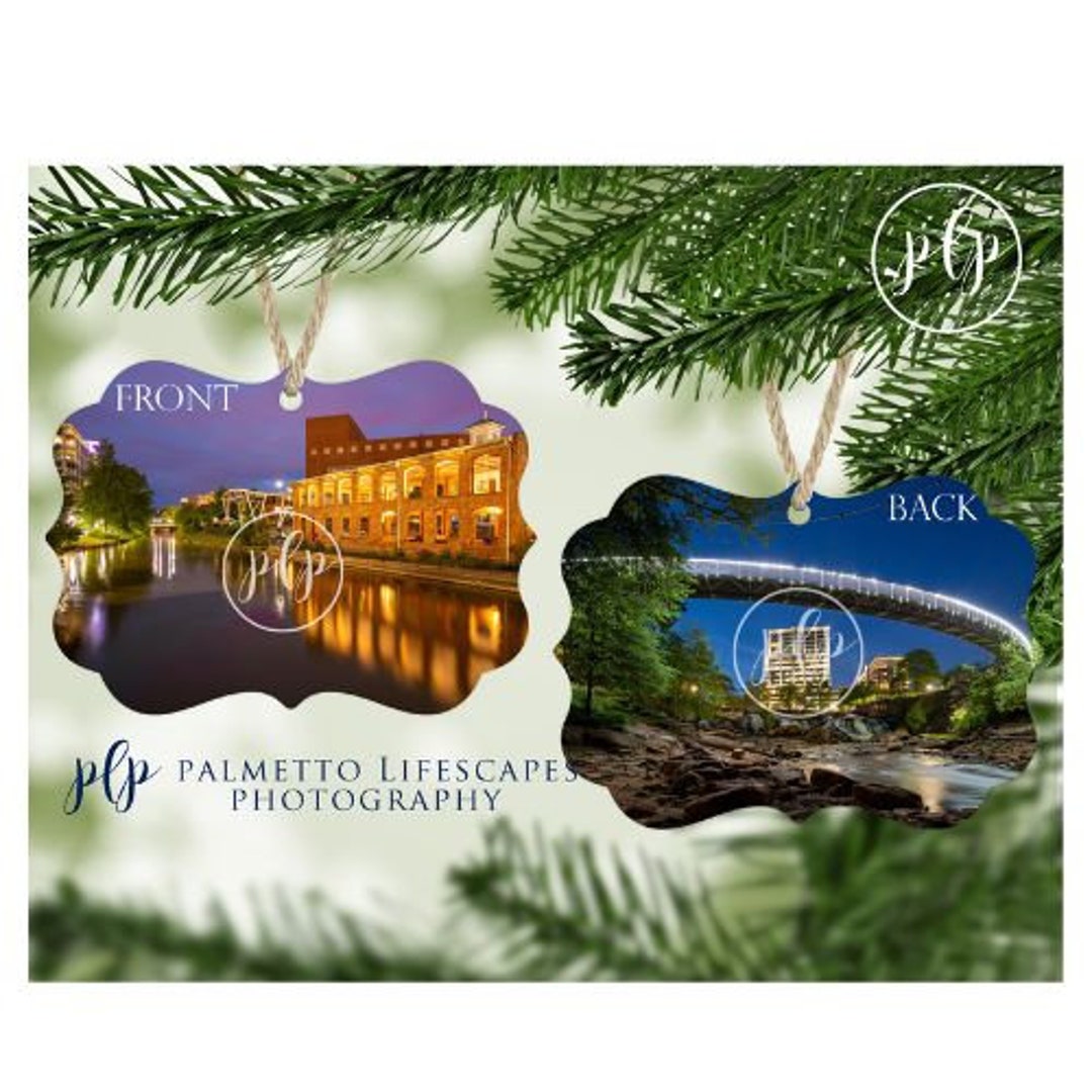 Greenville Ornament, Greenville South Carolina, Greenville Christmas