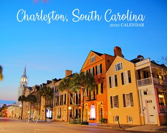 Charleston Calendar | Etsy
