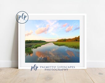 Salt Marsh Watercolor Print